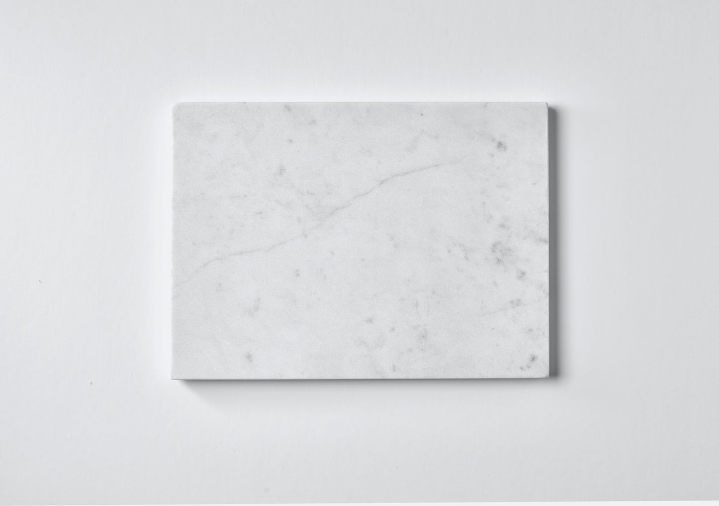 Marble rectangular platter - White