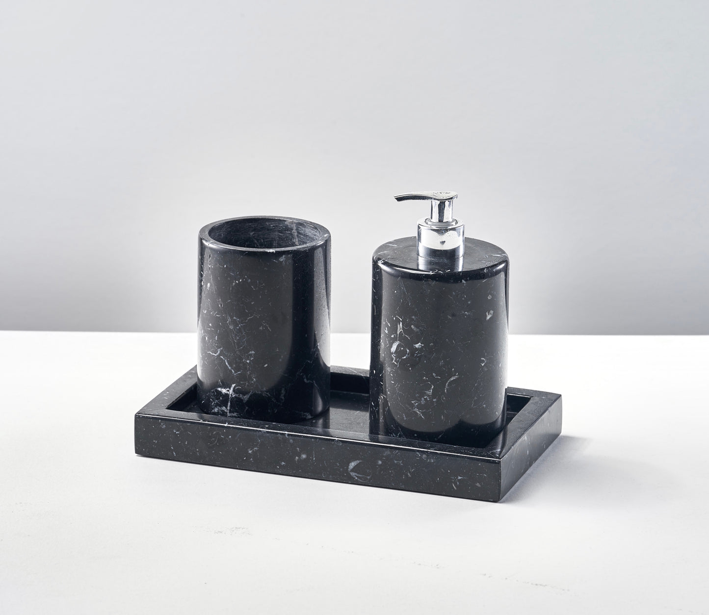 Bathroom set 3 pieces - Black